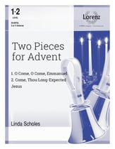 Two Pieces for Advent Handbell sheet music cover